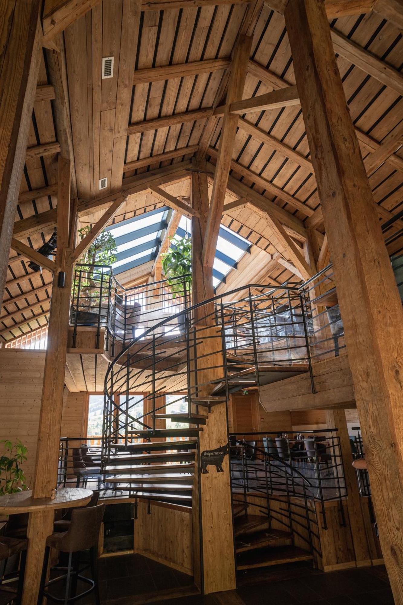 Le Toi Du Monde Acomodação com café da manhã Flumet Exterior foto